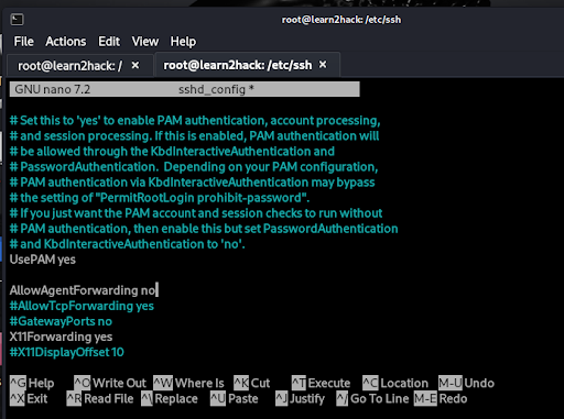 sshd_config